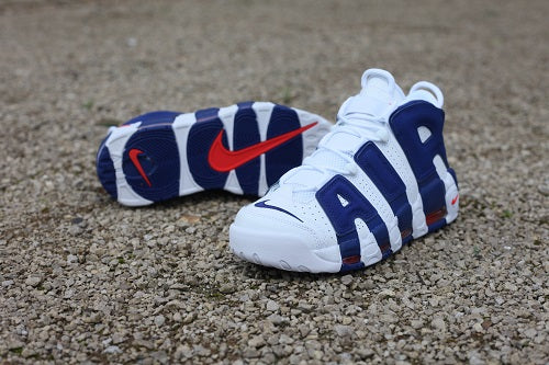 Air uptempo cheap knicks