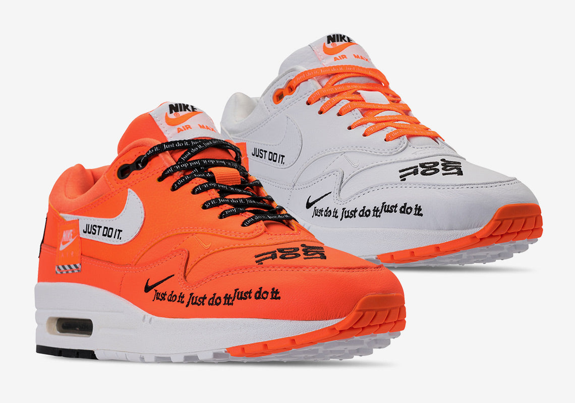 Nike just do it orange store air max