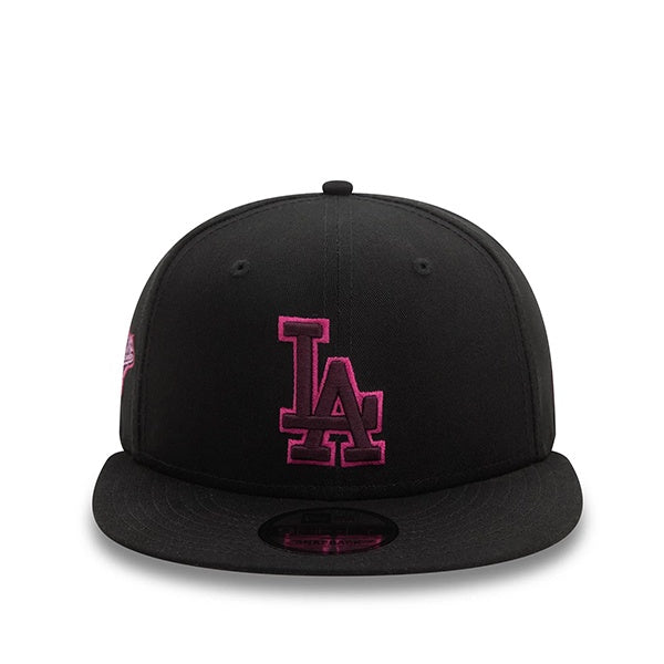 Dodgers black snapback hat online