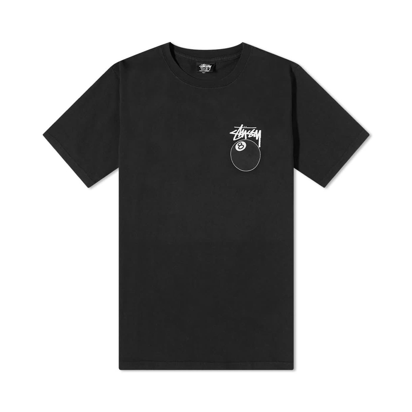 Stussy 8 Ball Pigment Dyed Tee Black