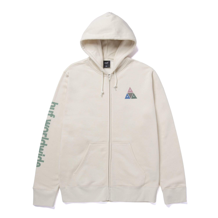 Huf zip hot sale up hoodie