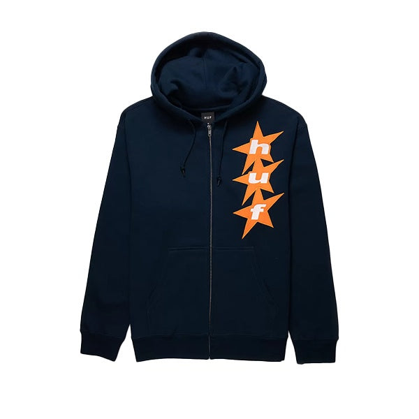 Huf All Star Full Zip Hoodie Navy