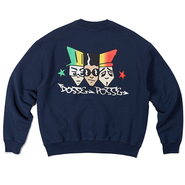 Dosse Posse '3 Heads' Sweatshirt Indigo Navy