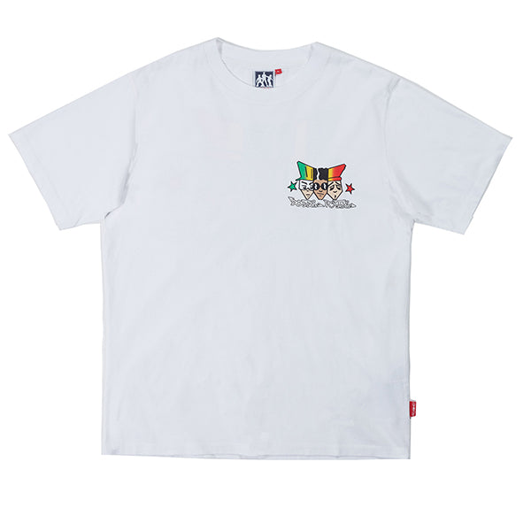 Dosse Posse SS '3 Heads' T-Shirt Vintage White