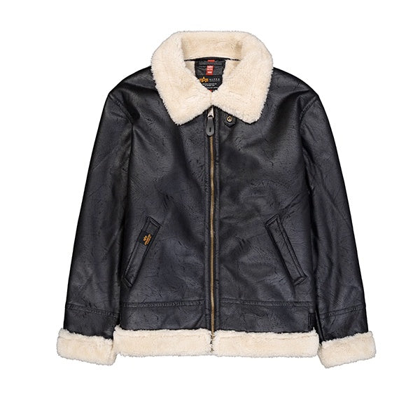 Alpha Industries B3 FL Jacket Black White