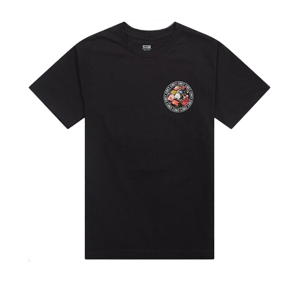 Obey Bouquet T Shirt Black