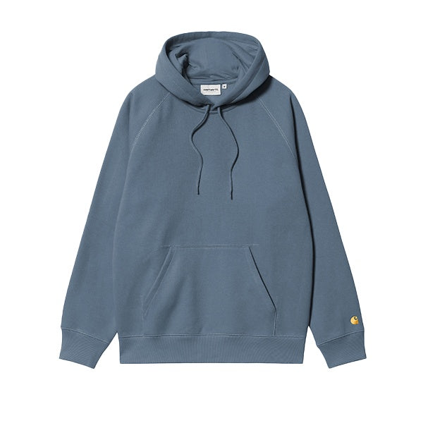 Carhartt WIP Hooded Chase Sweat Positano Gold