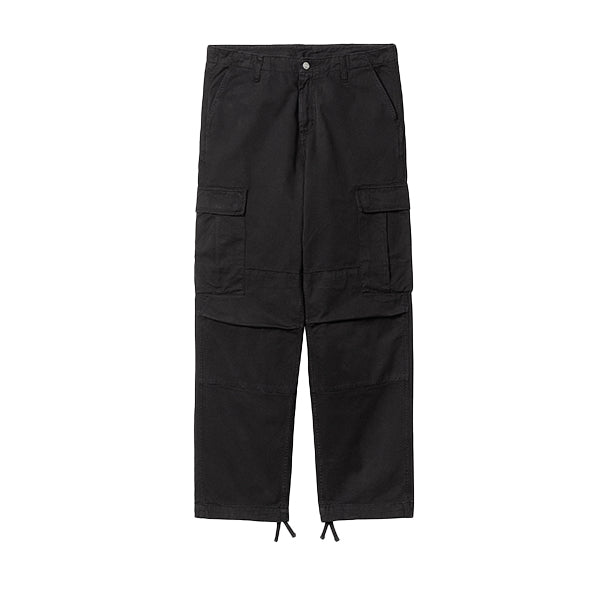 Carhartt WIP Regular Cargo Pant Black Garment Dyed