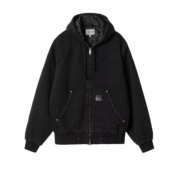 Carhartt WIP OG Active Rivet Jacket Black Stone Washed