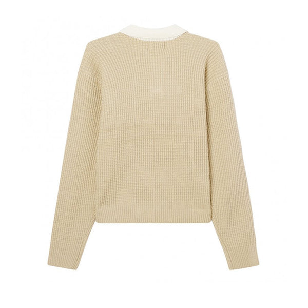 Obey Danny Polo Sweater Khaki