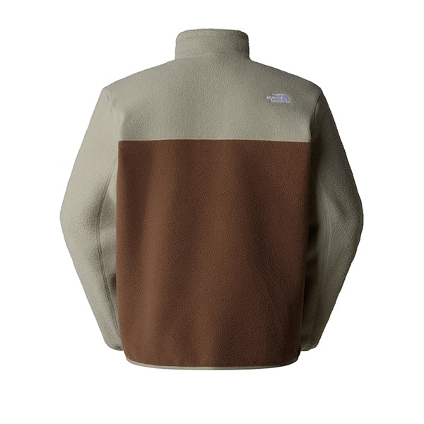 The North Face Yumiori 1/4 Zip Smokey Brown Clay Grey