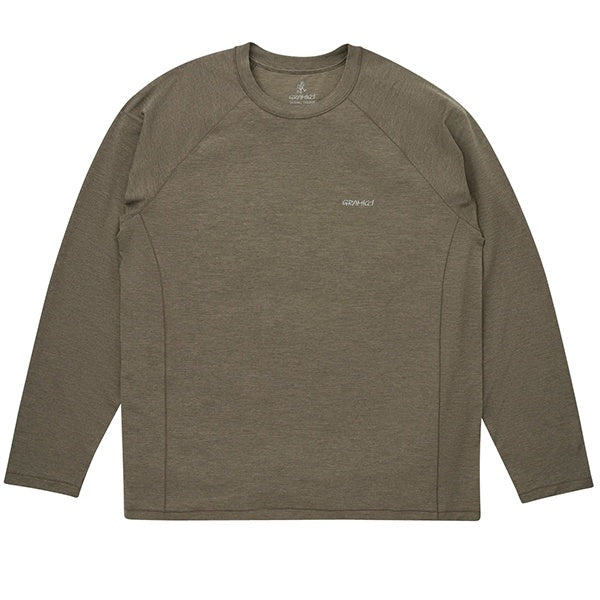 Gramicci Winter Thermal LS Crew Olive Heather