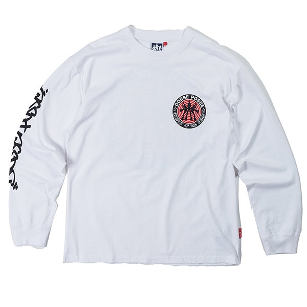 Dosse Posse LS T Shirt 'Gangstas'  Vintage White