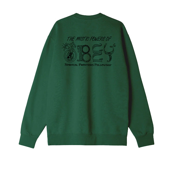 Obey Mystic Powers Sweatshirt Moss Green