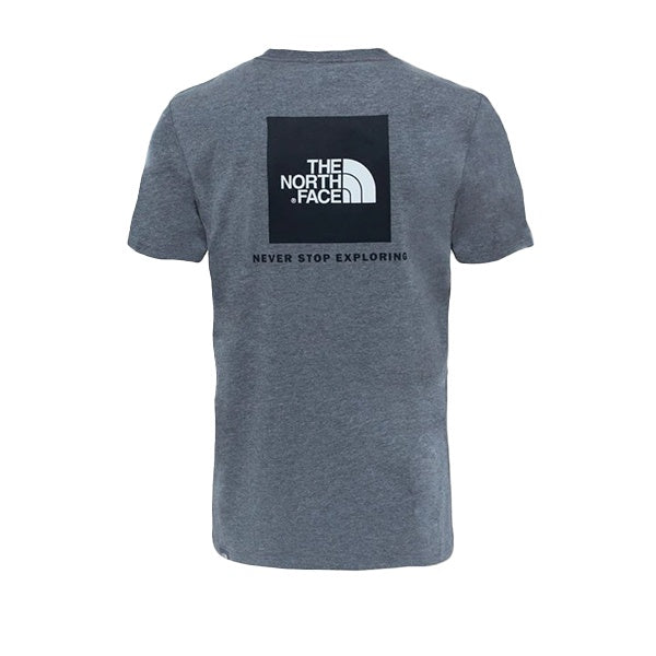 The North Face SS Redbox NSE T Shirt TNF Medium Grey Heather