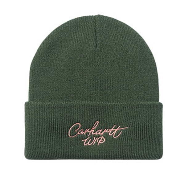 Carhartt WIP Signature Beanie Sycamore Tree Dusty Rose