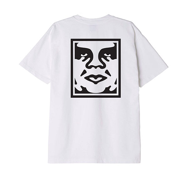 Obey Bold Icon Heavyweight T Shirt White