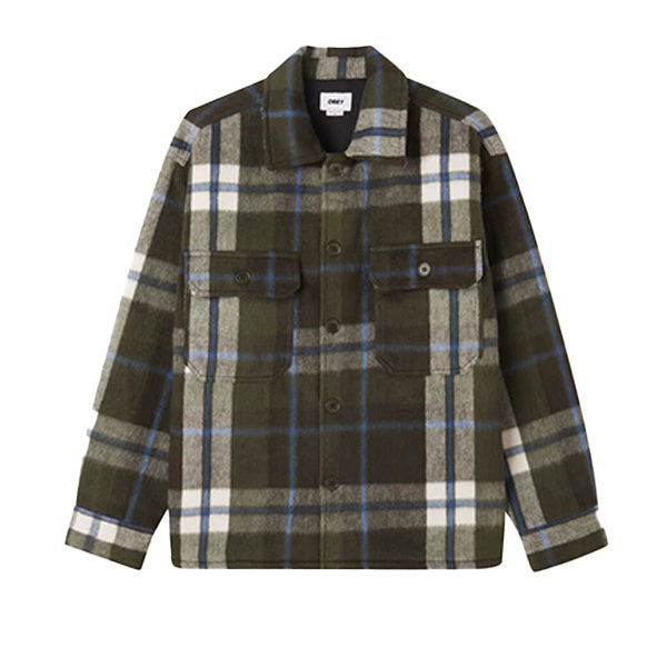 Obey Stanton Shirt Jacket Rosin Multi