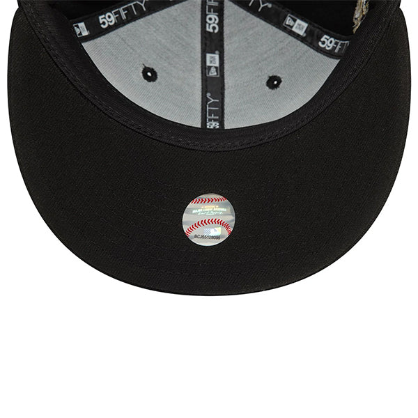 New Era New York Yankees Cooperstown Metallic Black 59FIFTY Fitted Cap