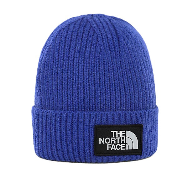 The North Face Logo Box Cuff Beanie TNF Blue