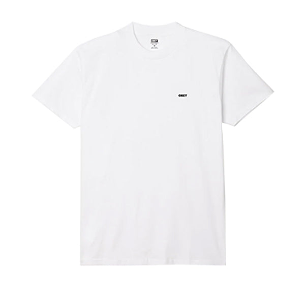 Obey Drink Cude Oil Cop T-Shirt White