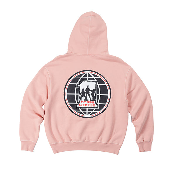 Dosse Posse 'Globalno.1' Hooded Sweatshirt Dusk Pink