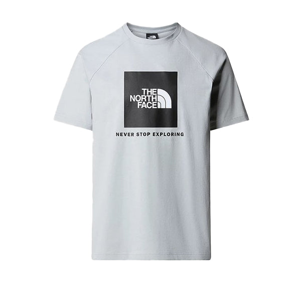 The North Face SS Raglan Redbox T Shirt TNF White