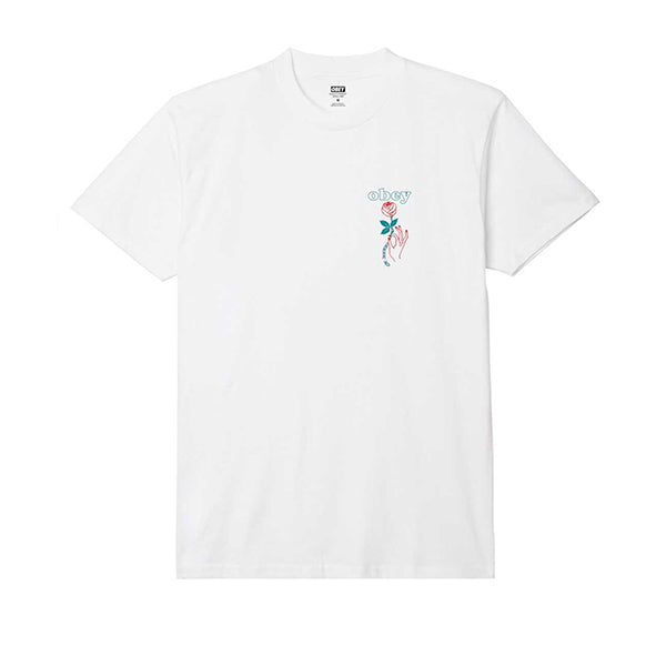 Obey Spring Forth T Shirt White