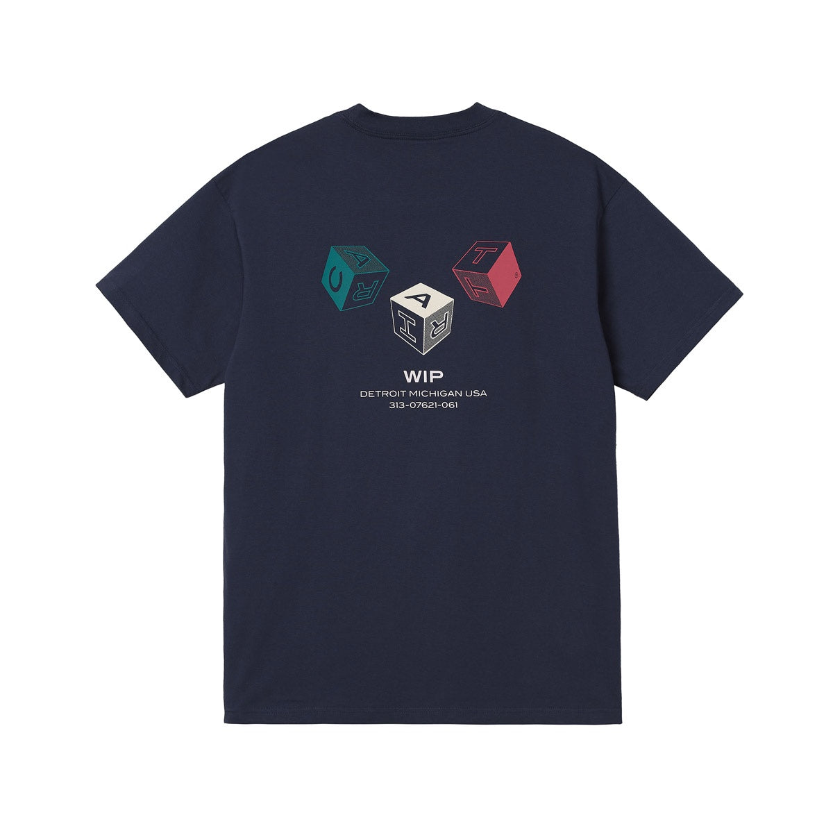 Carhartt WIP SS Cube T Shirt Blue