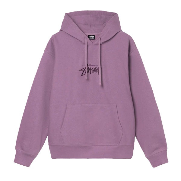 Stussy Stock Logo App Hood Orchid