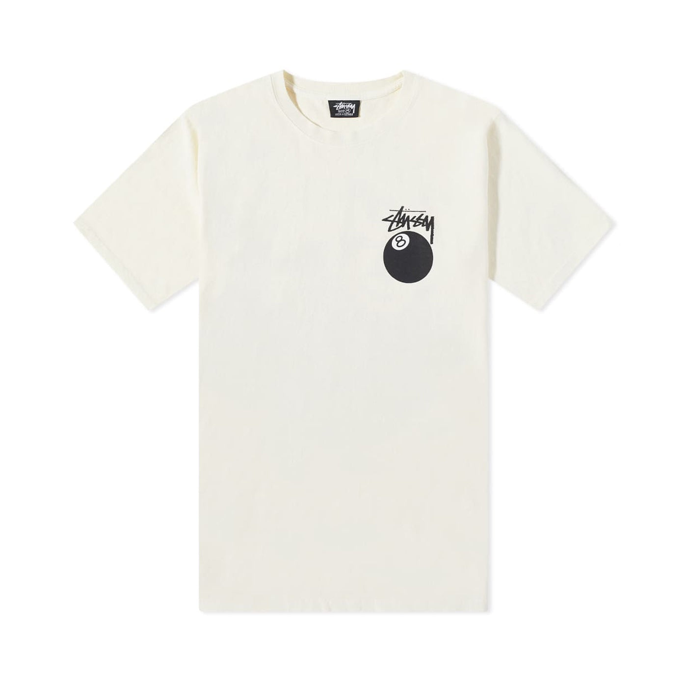 Stussy 8 Ball Pigment Dyed Tee Natural