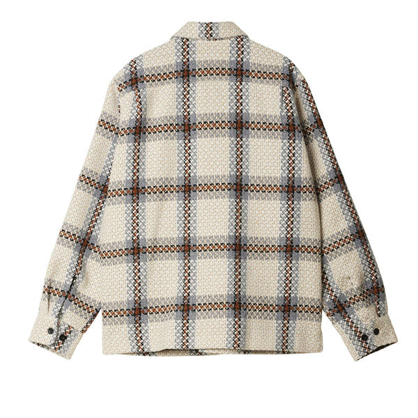 Obey District Shirt Jacket Irish Cream – Kong Online