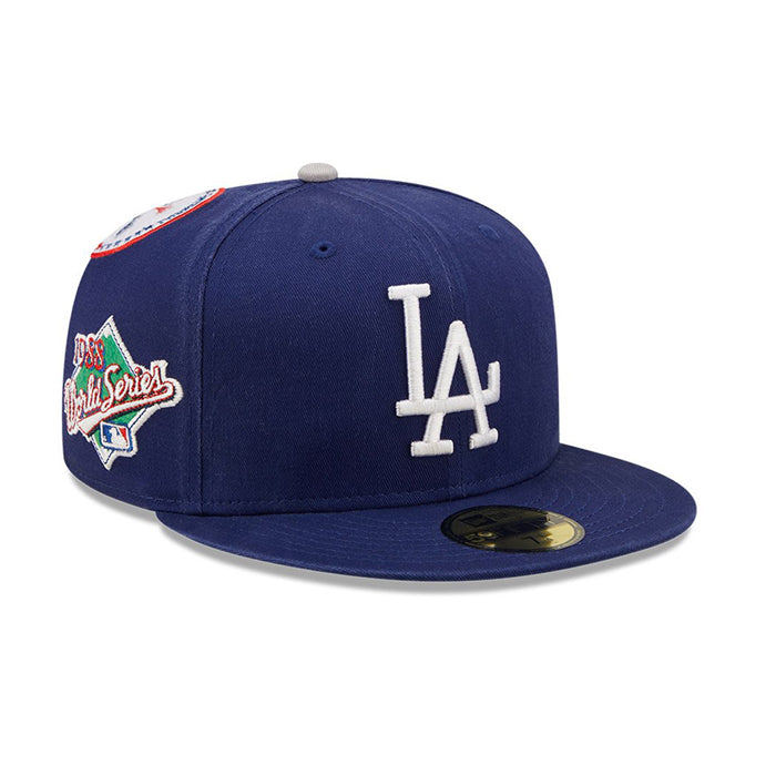 Los Angeles Dodgers Cap MLB New Era 59FIFTY 1959 World Series store Patch Hat Size 8