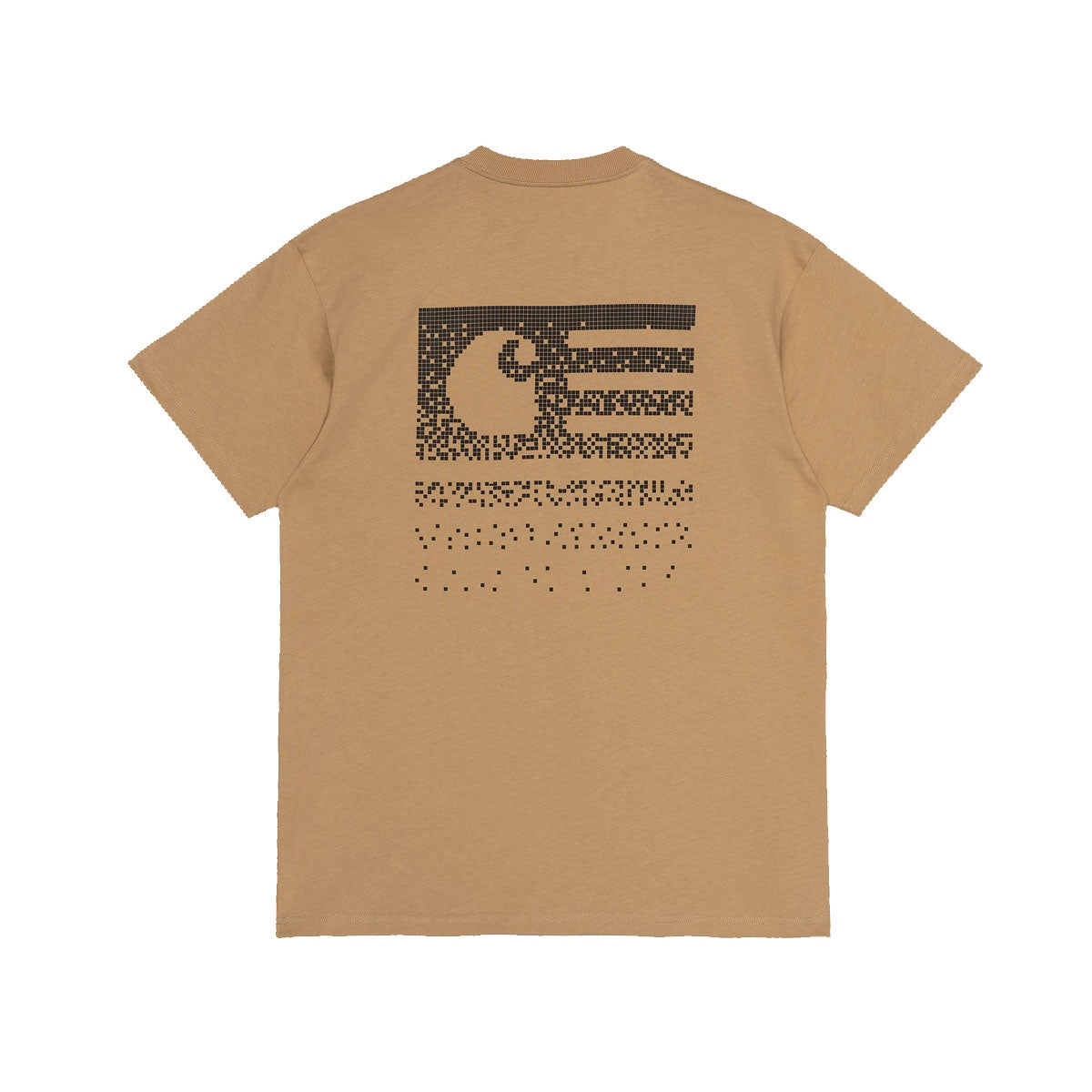 Carhartt WIP S/S Fade State T-Shirt Dusty Hamilton Brown Black