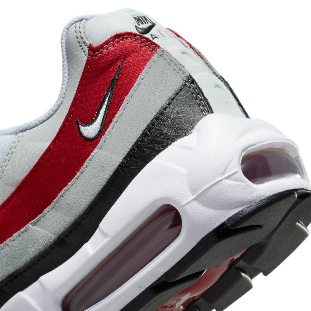 Nike air max on sale 95 essential - white/grey/red