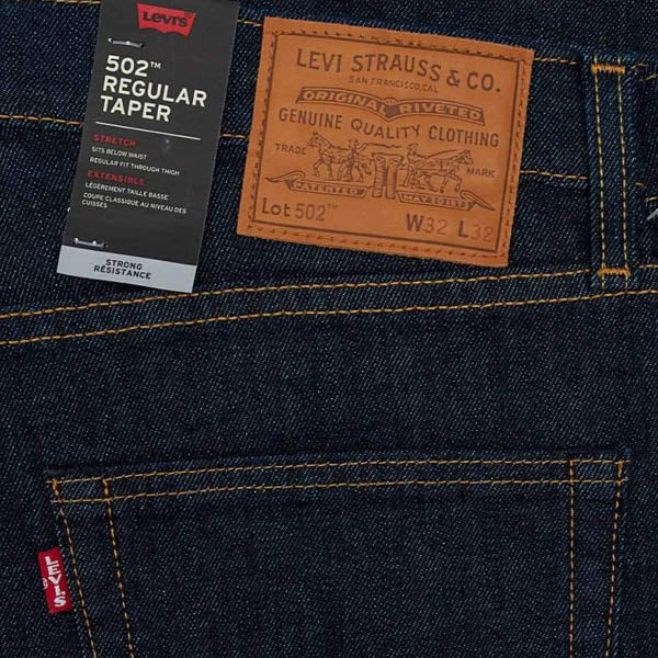 Levi's 502 regular taper rock clearance cod