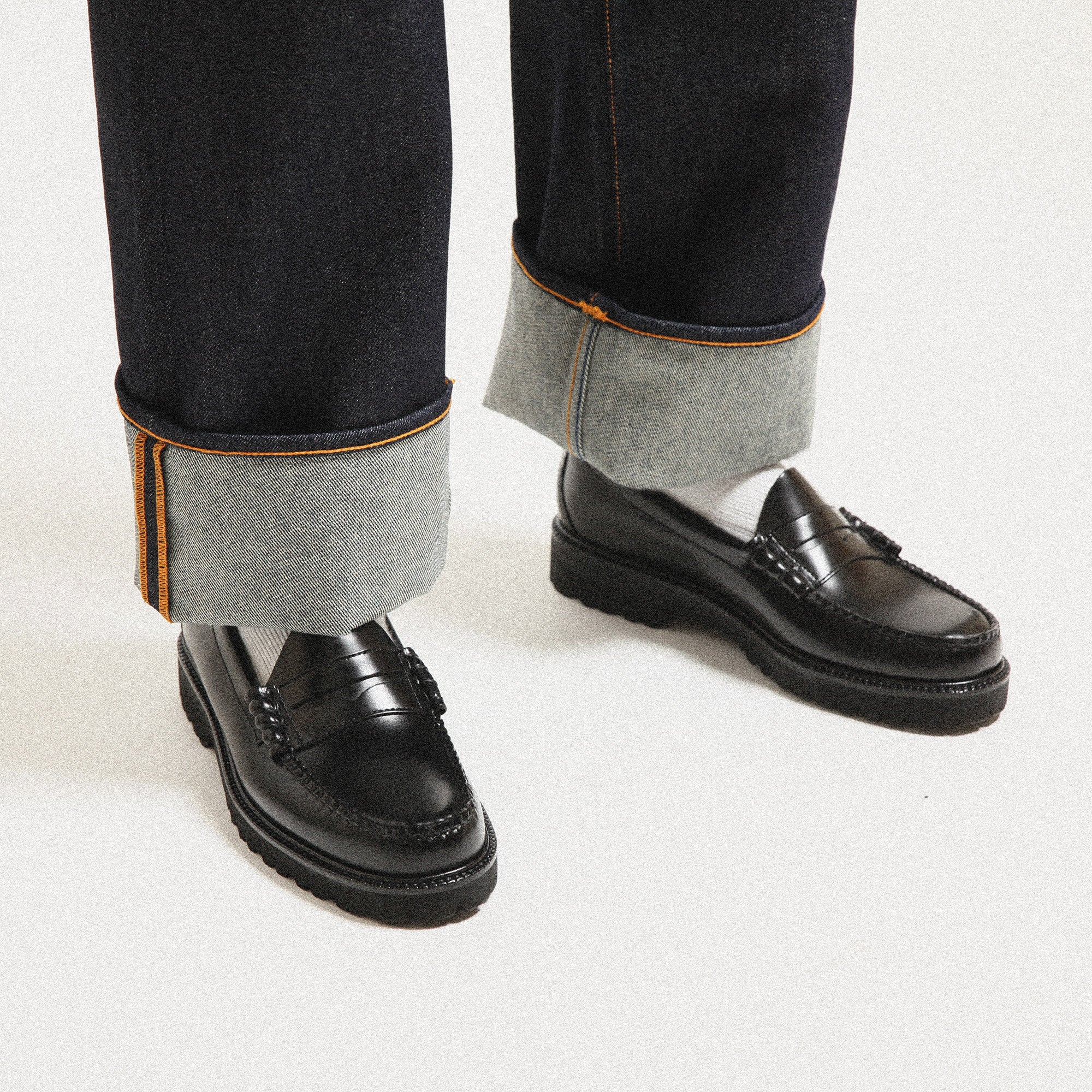 gh bass weejuns 90s larson penny loafers - ドレス/ビジネス