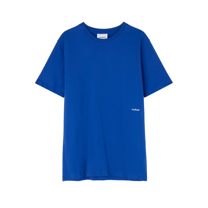 Soulland Coffey T Shirt Blue