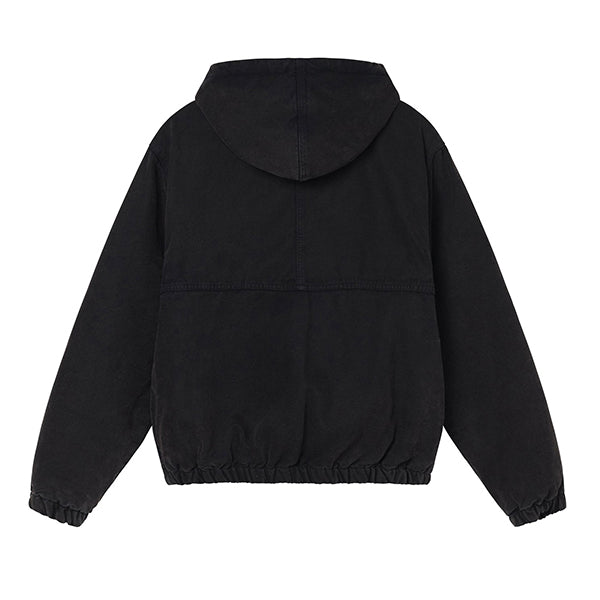 Stussy Canvas Insulated Work Jacket Black